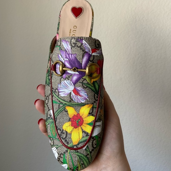 Gucci floral pincetown flats, S 37 - Picture 4 of 10